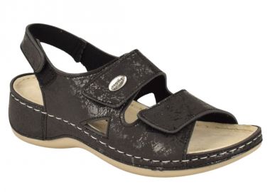 Πέδιλα γυναικεία | Ανατομικά | Vesna | 881433 | Μαύρο - Vesna - 